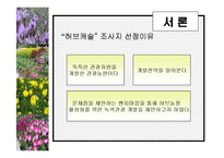 [관광학, 경영학, 호텔학, 컨벤션] 허브농장, 허브캐슬, 허브랜드 PPT자료입니다!-4