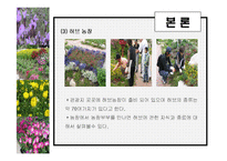 [관광학, 경영학, 호텔학, 컨벤션] 허브농장, 허브캐슬, 허브랜드 PPT자료입니다!-12