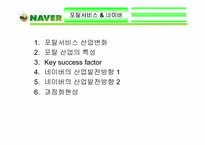 [인터넷기업분석] 네이버 서비스분석과 비젼-16