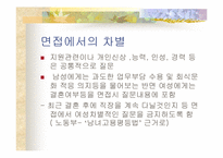 [여성복지] 여대생취업에 있어서 불평등과 차별-15