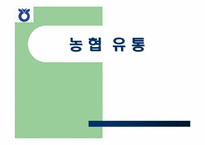 [유통과 마케팅]농협 유통 성공전략-1