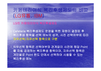 [복리후생, 카페테리아식 복리후생] 복리후생제도(현대건설, LG유통, IBM)-18