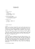 [기업경영] 기업비전-1