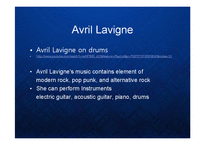 [영어회화] [영어발표] Avril Lavigne - My Favorite Singer 영어 회화 발표 PPT 에이브릴 라빈-14