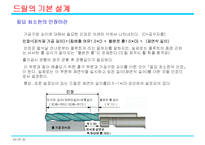 [드릴] 드릴의 기본 설계와 사용기술-2