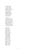 [한국민속문화] 노동요 정리-11