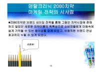 [마케팅원론] 마케팅성공전략사례(2080치약)-16