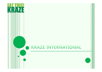 [마케팅전략] 크라제버거(Kraze Burger)의 마케팅 전략 분석 및 향후 마케팅 전략의 수립-1