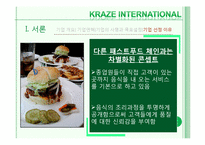 [마케팅전략] 크라제버거(Kraze Burger)의 마케팅 전략 분석 및 향후 마케팅 전략의 수립-7