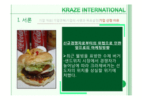 [마케팅전략] 크라제버거(Kraze Burger)의 마케팅 전략 분석 및 향후 마케팅 전략의 수립-8