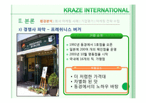 [마케팅전략] 크라제버거(Kraze Burger)의 마케팅 전략 분석 및 향후 마케팅 전략의 수립-14