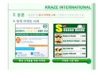 [마케팅전략] 크라제버거(Kraze Burger)의 마케팅 전략 분석 및 향후 마케팅 전략의 수립-19