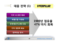 [국제경영] caterpillar & komatsu-10