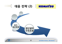 [국제경영] caterpillar & komatsu-12