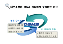 [경영전략] 대우조선해양 M&A-7