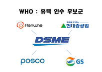 [경영전략] 대우조선해양 M&A-8