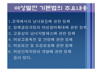 [현대사회와 여성] 여성과 관련된 법안-6
