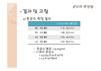 식품미생물학 실험-17