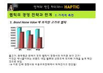 [마케팅] [마케팅원론]애니콜 `햅틱` 마케팅전략 분석 및 개선방안(A+리포트)-13