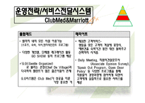 [서비스운영관리] 클럽메드와 메리어트 호텔 비교-9