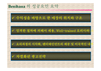 [생산관리] 일본 Benihana 베니하나 성공사례-18