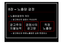 [광고매체론] 8장 노출량 결정, 9장 노출매체 결정-6