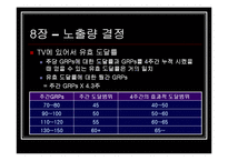 [광고매체론] 8장 노출량 결정, 9장 노출매체 결정-20