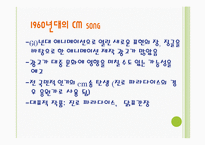[광고발달사] 국내`CM song`(cm송)의 변천사-6