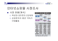 [인터넷비즈니스] cjmall의 성공전략-7