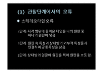 [조직행동] 지각-타인과 조직을 인식하기-20