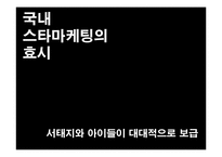 [소비자행동론] 20대의 소비 성향에서 찾은 스타마케팅-7