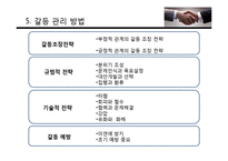 [조직행동론] 사례를 통해 본 갈등관리-11