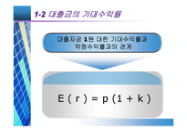 [금융기관경영론] 대출이자율 결정과 대출 신경향-8