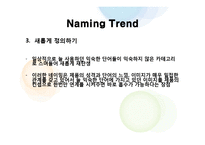 [소비자행동론] 브랜드네이밍-제품속성기법-7