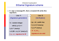[수체계] The ElGamal Cryptosystem & An Application to the splicing of telephone cables(영문)-11