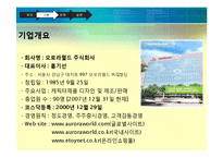 [마케팅전략] 오로라월드사례분석-6