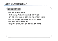 [노사관계] 비노조 기업의 노사관계(삼성을 통해본 국내 비노조 경영에 대한 고찰)-15