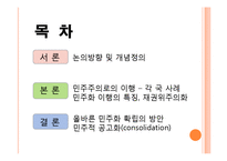 [국가현상] 이행사회 민주화와 재권위주의화-2