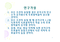 [비교정치론]선거구 특성과 투표율의 상관관계-3