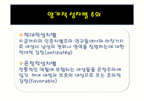 [사회조사] 양가적 성차별 유형에 따른 서로 상반된 직업을 가지고 있는 남성과 여성의태도-4