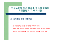[여성학] 농협 사례를 통해 본 여성노동 차별과 성 고정관념-8