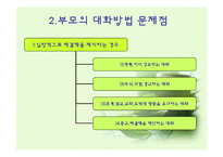 [의사소통기법] 부모와 자녀의 대화-4
