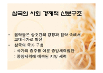 [한국고대사] 삼국의 신분구조-2