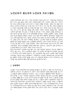 [사회복지] 노인운동의 필요성과 노인운동 프로그램0k-1