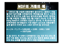 [재무관리] NDF 시장 분석-9
