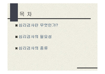 [실기교육방법론] 심리검사-2