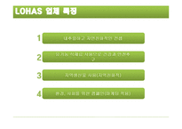 [외식경영,외식마케팅,외식산업] 외식트렌드 웰빙-LOHAS분석-20