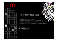 [기업경영전략] 개인정보 침해의사례(하나로텔레콤)와 해결방안-2
