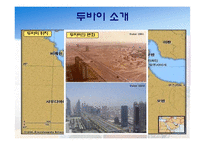 [해외지역개발론] 사막속에서 이루어낸 기적 - 두바이 프로젝트-6