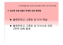 [교육학입문] 대학생을 위한 성교육프로그램의 필요성-5